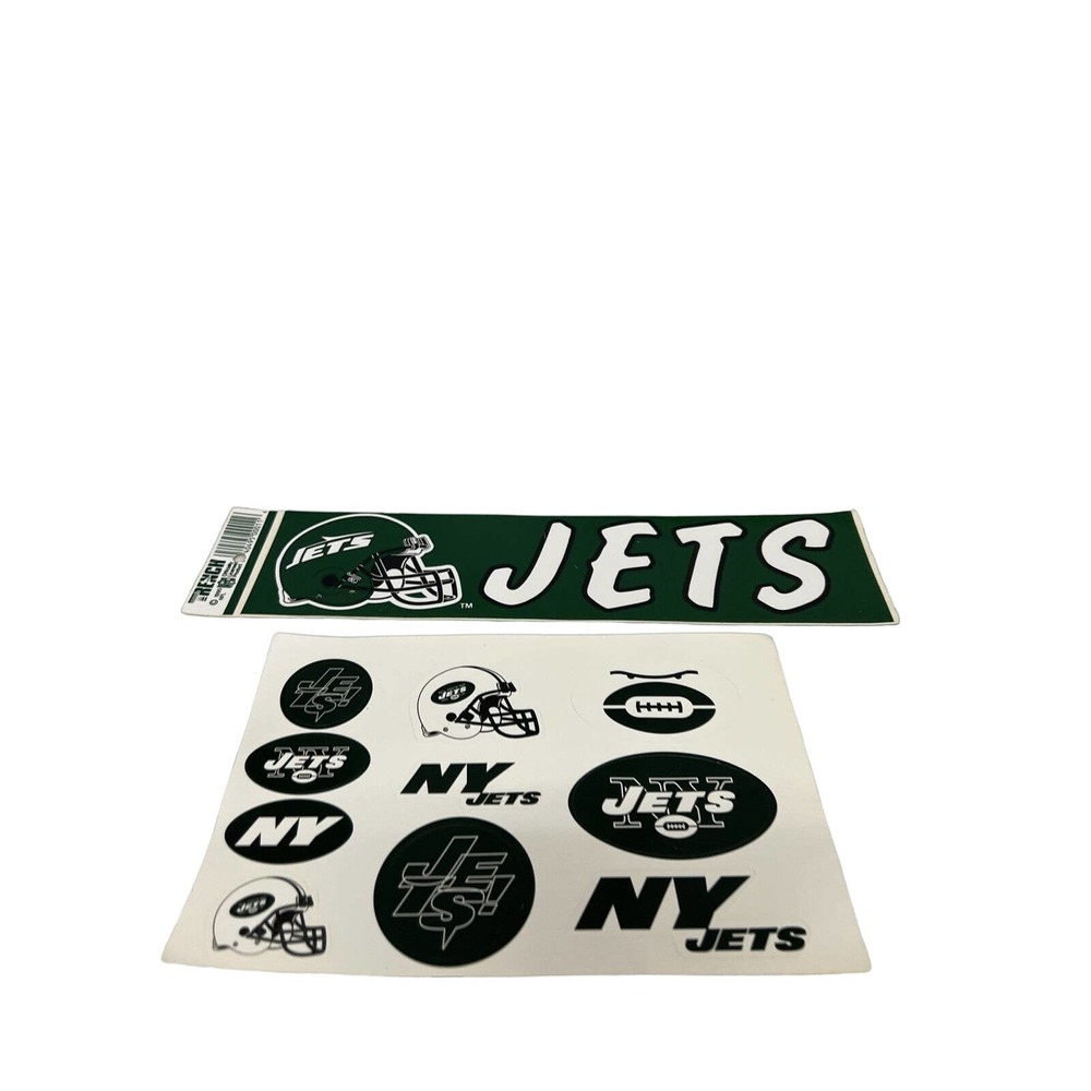 VTG New York Jets bumper stickers & stickers NFL